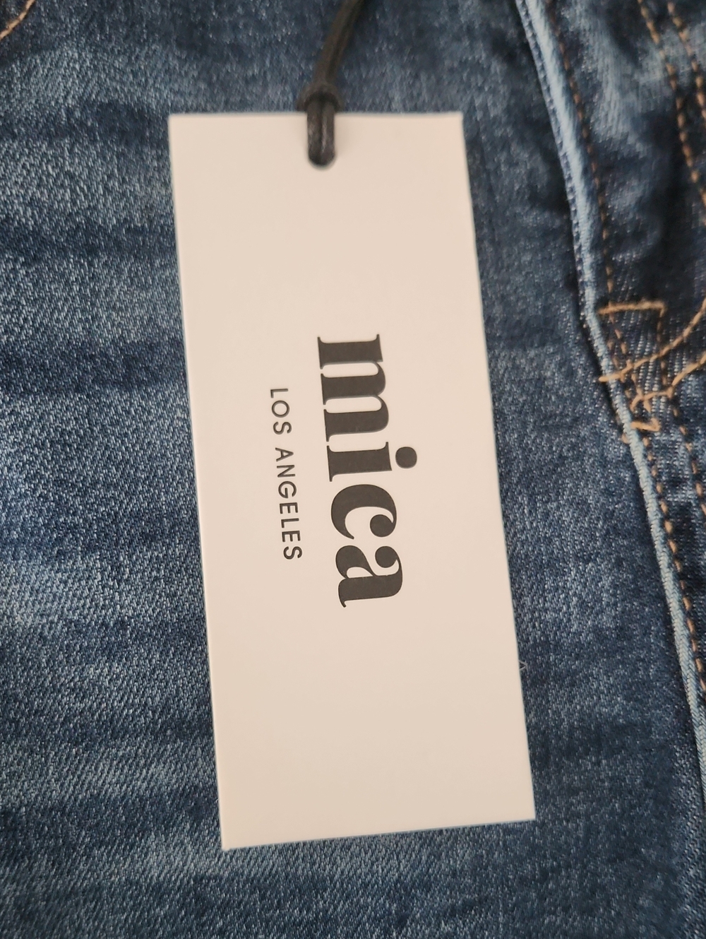 NWT Mica High-Rise Dark Blue Bootcut Jeans for Women - Picture 4 of 4